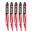 Milwaukee 48-00-5572 9" 6TPI The Wrecker with Nitrus Carbide 5PK
