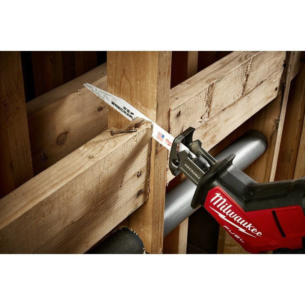 Milwaukee 48-00-5701 WRECKER Multi-Material SAWZALL Blade 6" 7/11TPI 5 Pack - 13