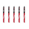 Milwaukee 48-00-6553  12" Reciprocating Saw Blade 10TPI The TORCH with NITRUS CARBIDE Teeth for Medium Metal 5PK 