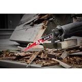 Milwaukee 48-00-7251 6" 5 TPI NITRUS Carbide SAWZALL Recip Saw Blade for Wood with Nails (5 Pack) - 10