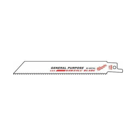 Milwaukee 48-01-7037 Super Sawzall Blade 5 Teeth per Inch 12-Inch Length (100 Pack)