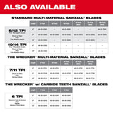 Milwaukee 48-01-7701 WRECKER Multi-Material SAWZALL Blade 6" 7/11TPI (100 Pack) - 8