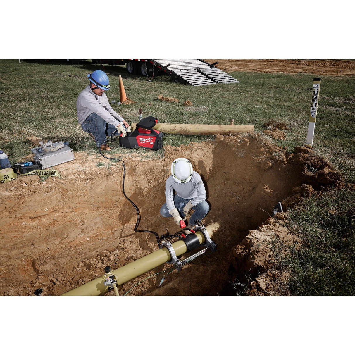 Milwaukee 48-08-5415 MX FUEL 15' Electrofusion Leads for Electrofusion Processor - 4