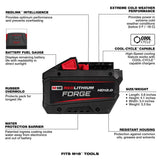 Milwaukee 48-11-1814 M18 REDLITHIUM FORGE HD12.0 12Ah Lithium-Ion Battery Pack (10 Pack) - 2