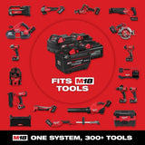 Milwaukee 48-11-1814 M18 REDLITHIUM FORGE HD12.0 12Ah Lithium-Ion Battery Pack (10 Pack) - 10
