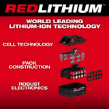 Milwaukee 48-11-1855 M18 REDLITHIUM HIGH OUTPUT XC5 18V 5.0Ah Battery Pack - 9