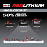 Milwaukee 48-11-1865 M18 REDLITHIUM High Output XC6.0 Battery Pack - 7