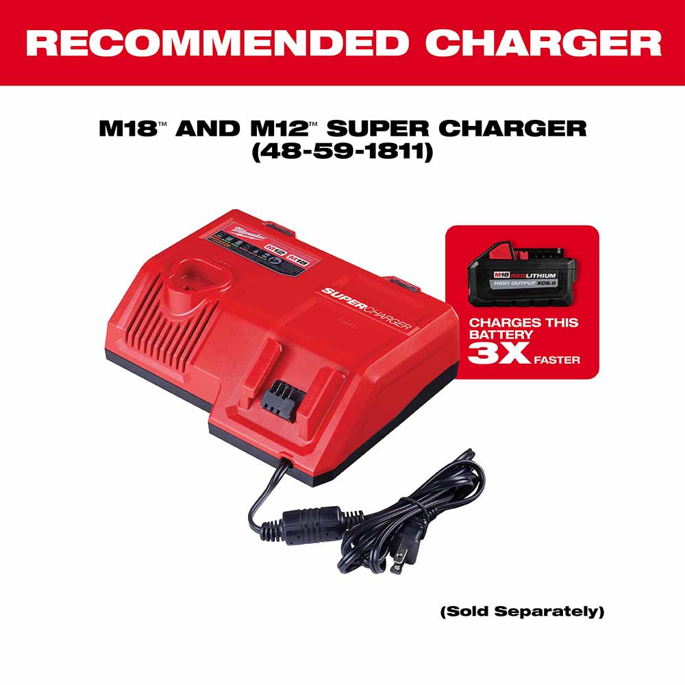 Milwaukee 48-11-1880 M18 REDLITHIUM HIGH OUTPUT XC8.0 BATTERY - 6