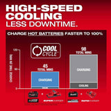 Milwaukee 48-11-1881 M18 REDLITHIUM FORGE XC8.0 Battery Pack - 12