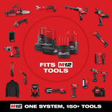 Milwaukee 48-11-2422 M12 REDLITHIUM CP2.0 Compact Battery (2 Pack) - 8