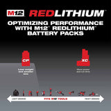 Milwaukee 48-11-2430 M12 REDLITHIUM 3.0 Compact Battery Pack - 3