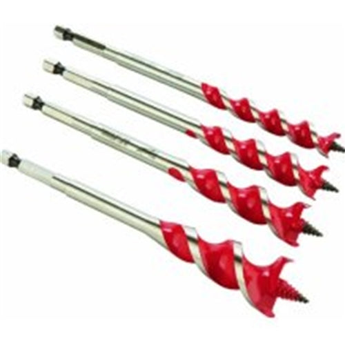 Milwaukee 48-13-0400 4 Piece Speed Feed™ Wood Boring Bit Set