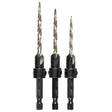 Milwaukee 48-13-5003 #6/#8/#10 3PC COUNTERSINK SET