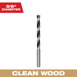 Milwaukee 48-15-0375 3/8 in. Brad Point Drill Bit for Accurate Clean Wood Holes (1 Pack)