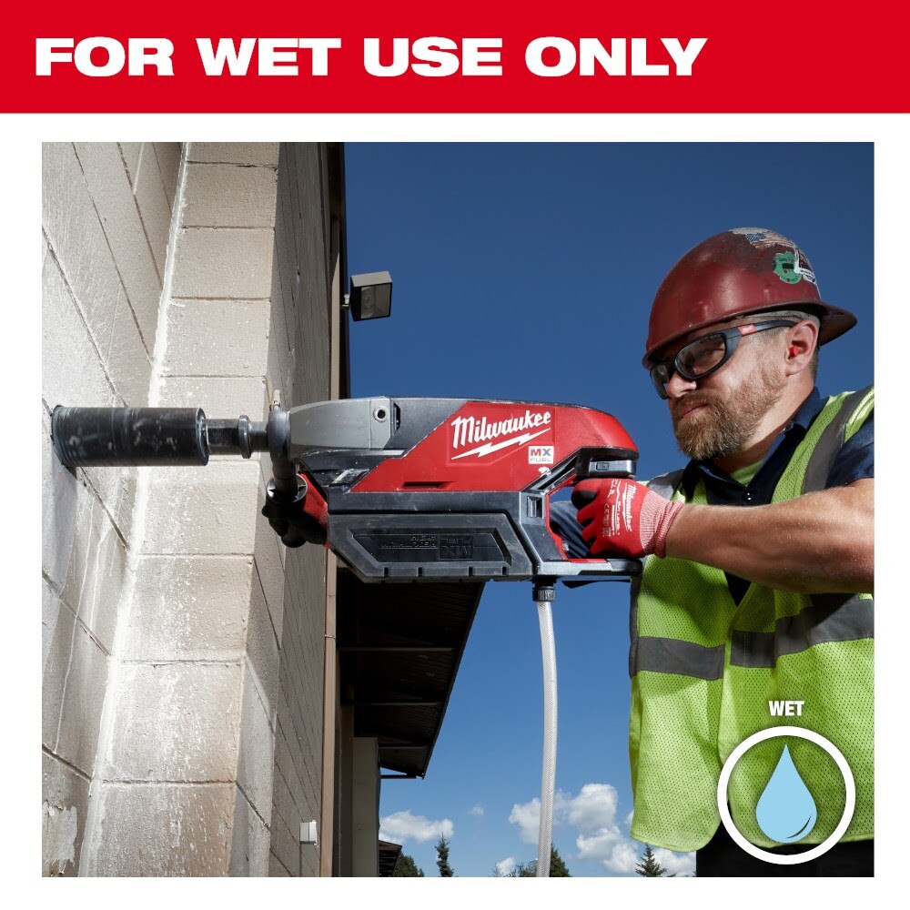 Milwaukee 48-17-5120 12" Diamond Ultra Wet Core Bit - 7