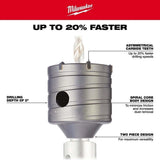 Milwaukee 48-20-5235 SDS+ Core Bit 3-1/8"X2" for Masonry Drilling - 2