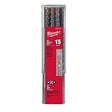 Milwaukee 48-20-7911 3/16" X 4" X 6" SDS Plus MX4 4 Cutter Carbide Bit, 15 Pack