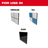 Milwaukee 48-20-8780 1/8" Hard Tile and Glass Drill Bit with Carbide Tip - 3