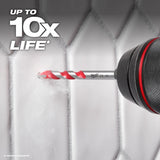 Milwaukee 48-20-8781 3/16" Hard Tile and Glass Drill Bit for Porcelain and Ceramic Tile and Glass - 5