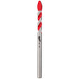 Milwaukee 48-20-8782 1/4" Hard Tile and Glass Drill Bit with Carbide Tip for Porcelain Ceramic and Glass