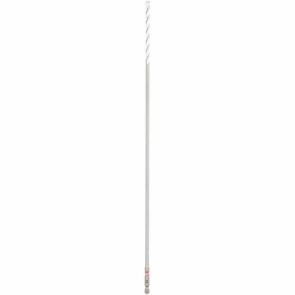 Milwaukee 48-20-8860 1/4" x 16" x 18" SHOCKWAVE Impact Duty Carbide Bellhanger Multi-Material Bit - 12