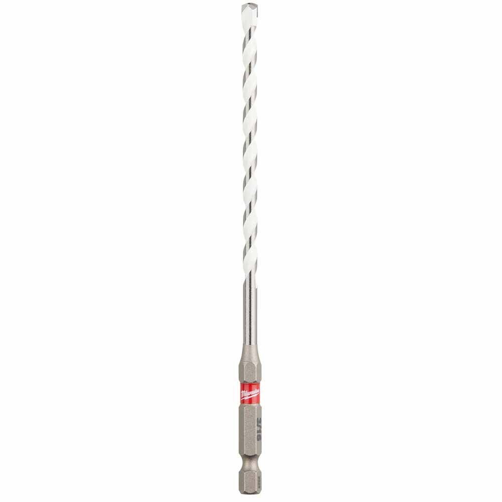 Milwaukee 48-20-8884 3/16" x 4" x 6" SHOCKWAVE Impact Duty Carbide Multi-Material Drill Bit - 12