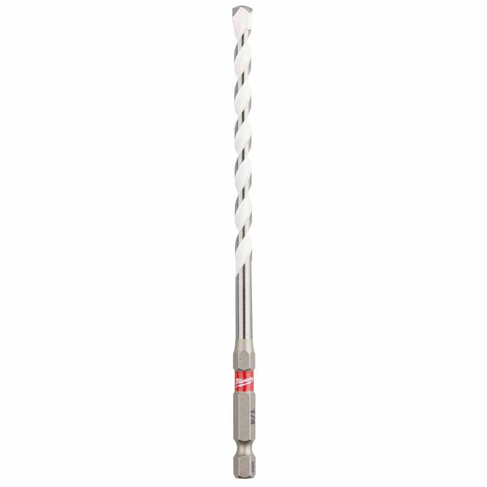 Milwaukee 48-20-8886 1/4" x 4" x 6" SHOCKWAVE Impact Duty Carbide Multi-Material Drill Bit - 12