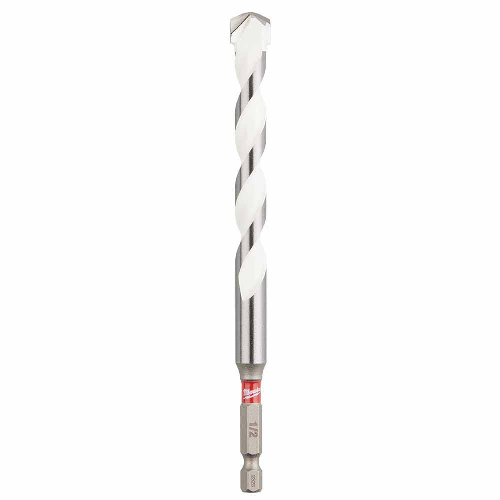 Milwaukee 48-20-8892 1/2" x 4" x 6" SHOCKWAVE Impact Duty Carbide Multi-Material Drill Bit - 12