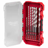 Milwaukee 48-20-8899 SHOCKWAVE Impact Duty Carbide Multi-Material Drill Bit Set - 7PC