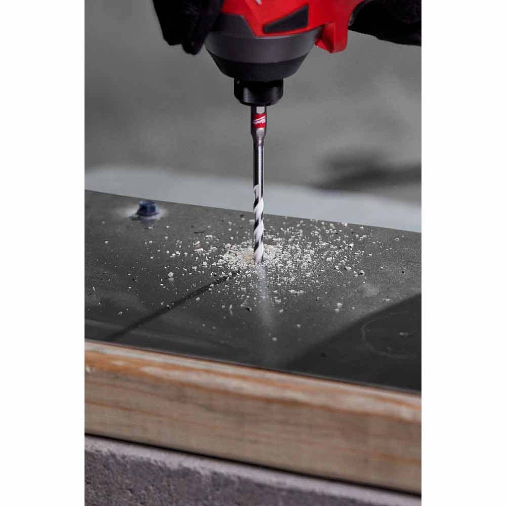 Milwaukee 48-20-8899 SHOCKWAVE Impact Duty Carbide Multi-Material Drill Bit Set - 7PC - 10