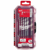 Milwaukee 48-20-8899 SHOCKWAVE Impact Duty Carbide Multi-Material Drill Bit Set - 7PC - 11