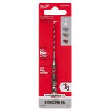 Milwaukee 48-20-9000 1/8" x 2" x 3-1/2" SHOCKWAVE™ Carbide Hammer Drill Bit - 9