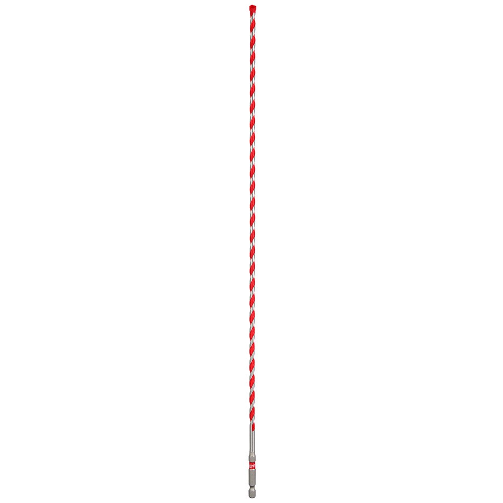 Milwaukee 48-20-9013 1/4" x 16" x 18" SHOCKWAVE Impact Duty Carbide Hammer Drill Bit