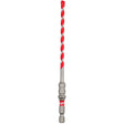 Milwaukee 48-20-9096 3/16" x 6" SHOCKWAVE Carbide Hammer Drill Bit for Concrete Screws