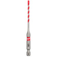 Milwaukee 48-20-9100 1/8" x 2" x 3-1/3" SHOCKWAVE™ Carbide Hammer Drill Bit Bulk 25PK