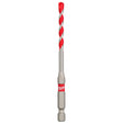 Milwaukee 48-20-9105 3/16" x 2" x 4" SHOCKWAVE™ Carbide Hammer Drill Bit Bulk 25PK
