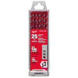 Milwaukee 48-20-9105 3/16" x 2" x 4" SHOCKWAVE™ Carbide Hammer Drill Bit Bulk 25PK - 9