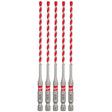 Milwaukee 48-20-9155 SHOCKWAVE Carbide Hammer Drill Bit for Concrete, Brick and Block (5 Pack)