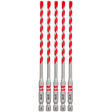 Milwaukee 48-20-9157 3/16" SHOCKWAVE™ Carbide Hammer Drill Bits 5PK