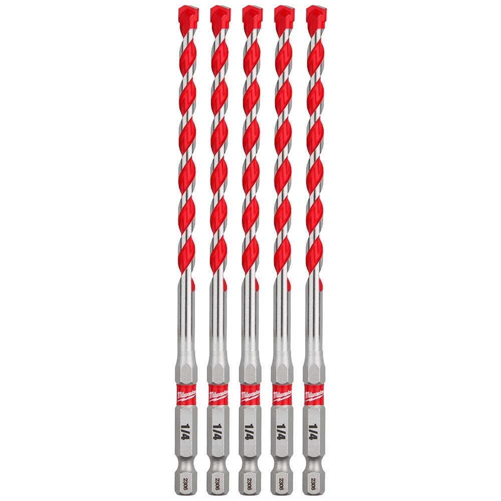 Milwaukee 48-20-9162 1/4" SHOCKWAVE™ Carbide Hammer Drill Bit