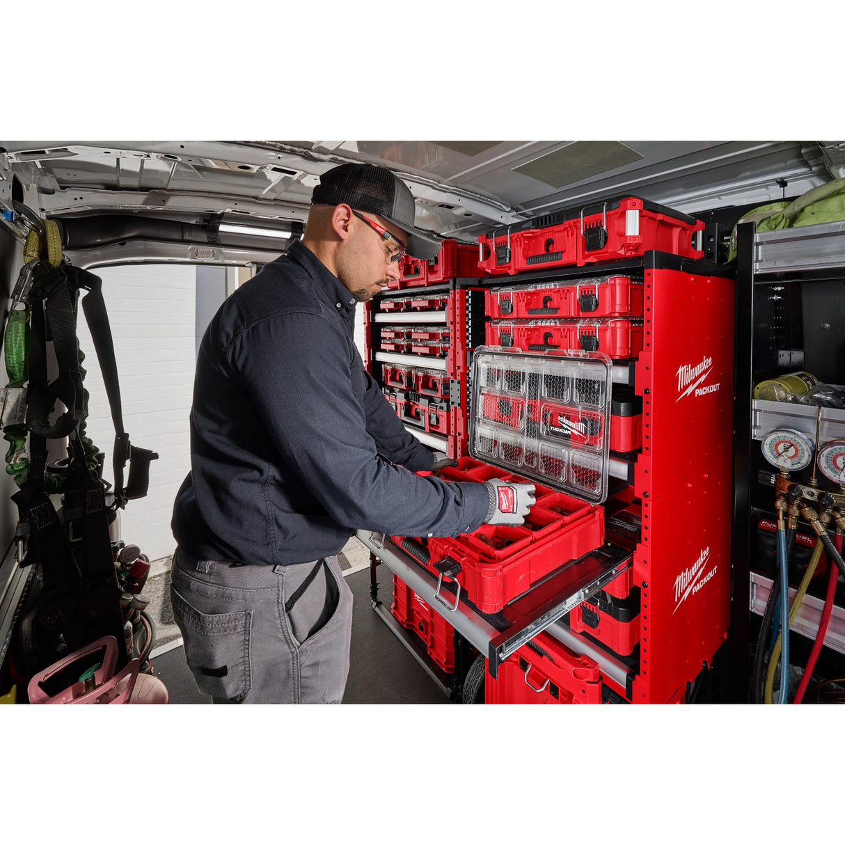 Milwaukee 48-21-8010 PACKOUT Rack Frame for Modular Storage System - 6