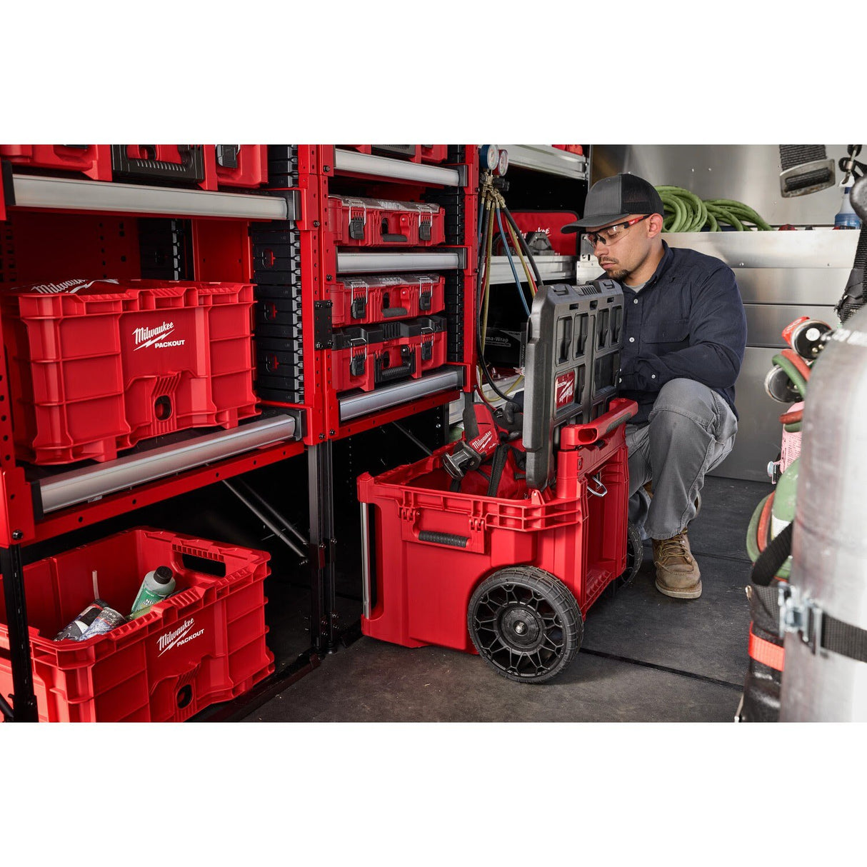 Milwaukee 48-21-8010 PACKOUT Rack Frame for Modular Storage System - 7