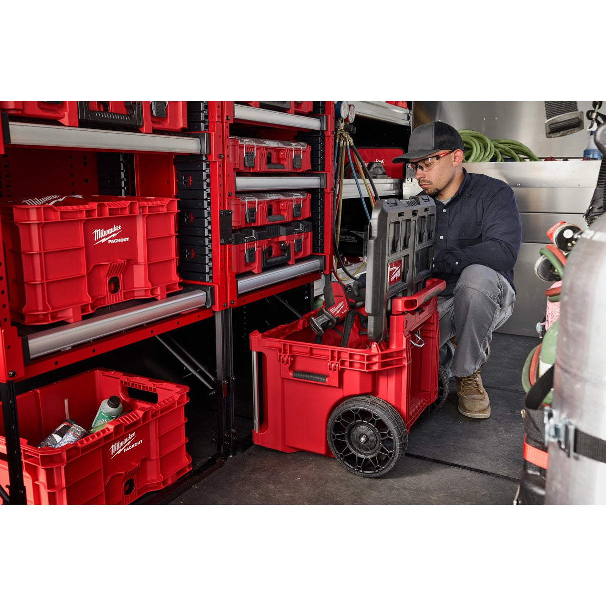 Milwaukee 48-21-8010 PACKOUT Rack Frame for Modular Storage System - 7