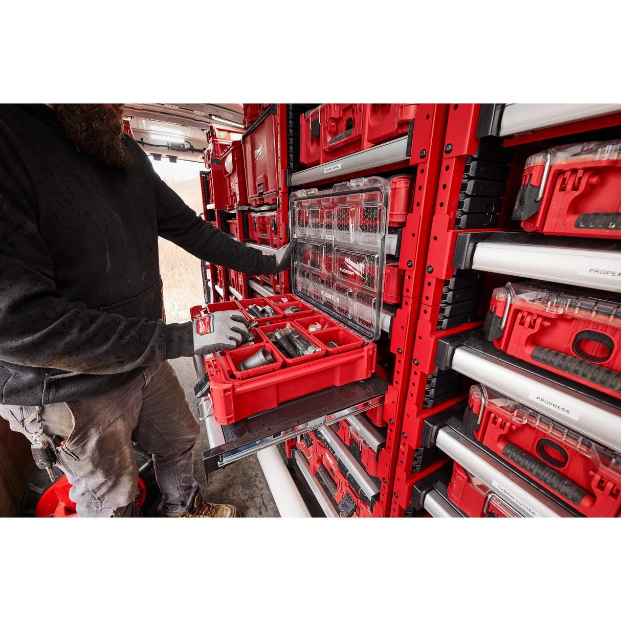 Milwaukee 48-21-8010 PACKOUT Rack Frame for Modular Storage System - 8
