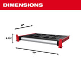 Milwaukee 48-21-8040 PACKOUT Rack Drawer for Modular Storage System - 5