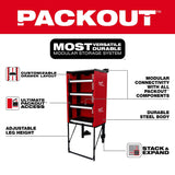 Milwaukee 48-21-8070 PACKOUT Rack Kit for Modular Storage System - 3