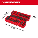 Milwaukee 48-22-0158 17pc. Screwdriver & Pry Bar Set with Tray for PACKOUT Drawers - 6