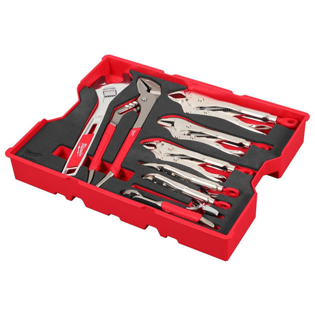 Milwaukee 48-22-0160 9pc. Pliers & Wrench Set with Tray for PACKOUT Drawers