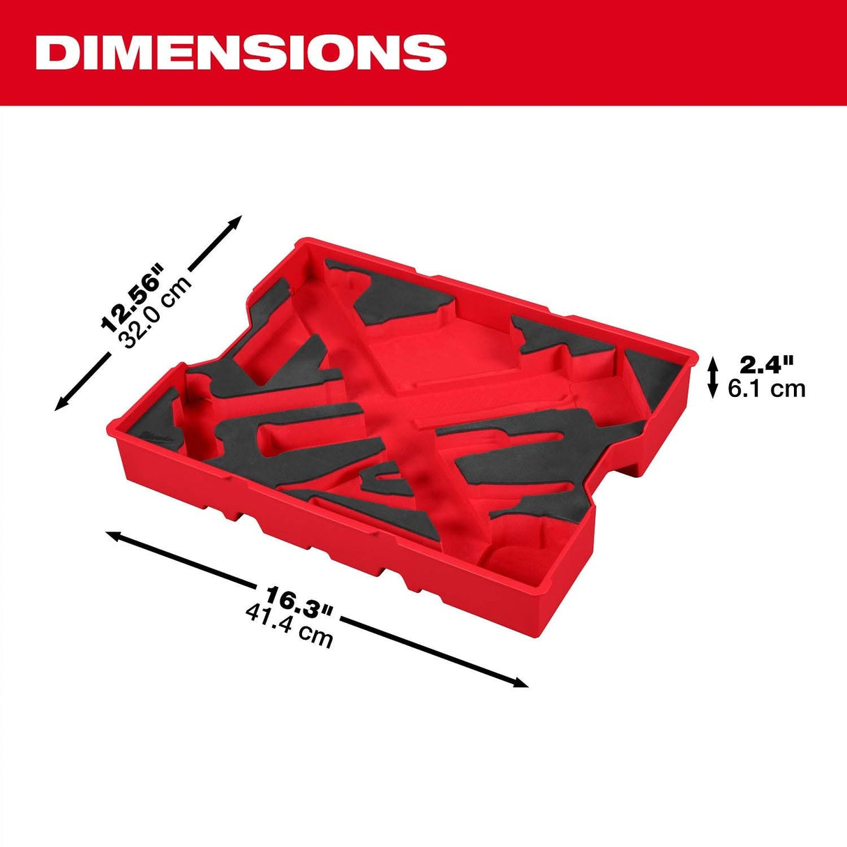 Milwaukee 48-22-0161 28pc. Hex Key & Hammer Set with Tray for PACKOUT Drawers - 6