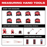 Milwaukee 48-22-0216M 16' Wide Blade Magnetic Tape Measure - 10